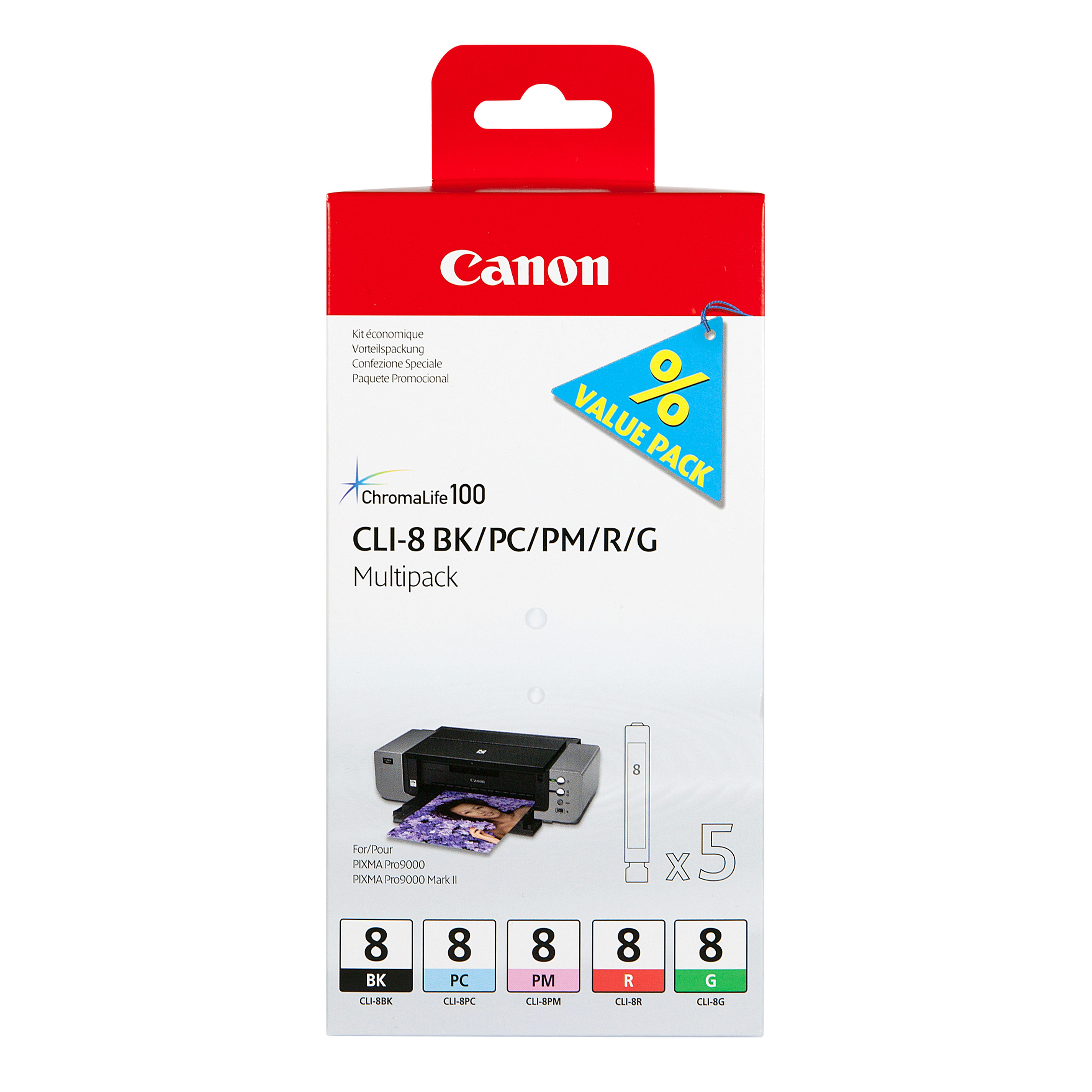 MULTIPACK INK CLI-8...