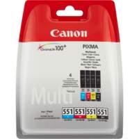 ORIGINAL Canon Multipack nero / ciano / magenta / giallo CLI-551 6509B009 confezione multi bk/c/m/y