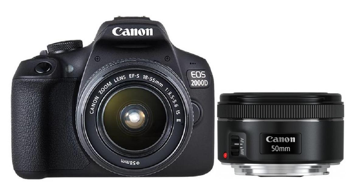 Canon EOS 2000D + EF-S...