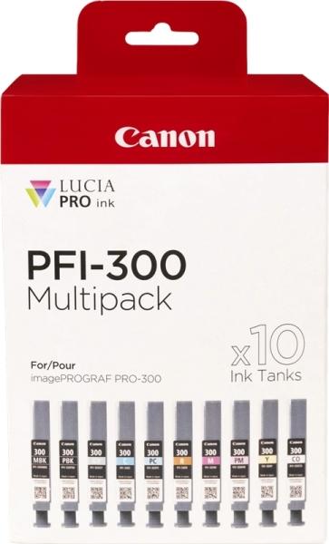 ORIGINAL Canon Multipack Nero (opaco) / Nero (Foto) / ciano / magenta / giallo / ciano / magenta / Rosso / Grigio / Trasparente