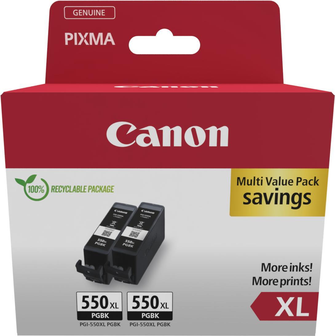 6431B010 PGI-550XL BK TWIN