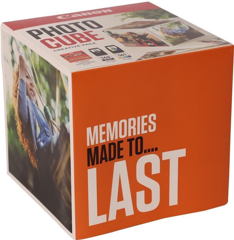 PG-560CL-561 Photo Cube Creative Pack 13x13 cm Fotopapier 40 Blatt