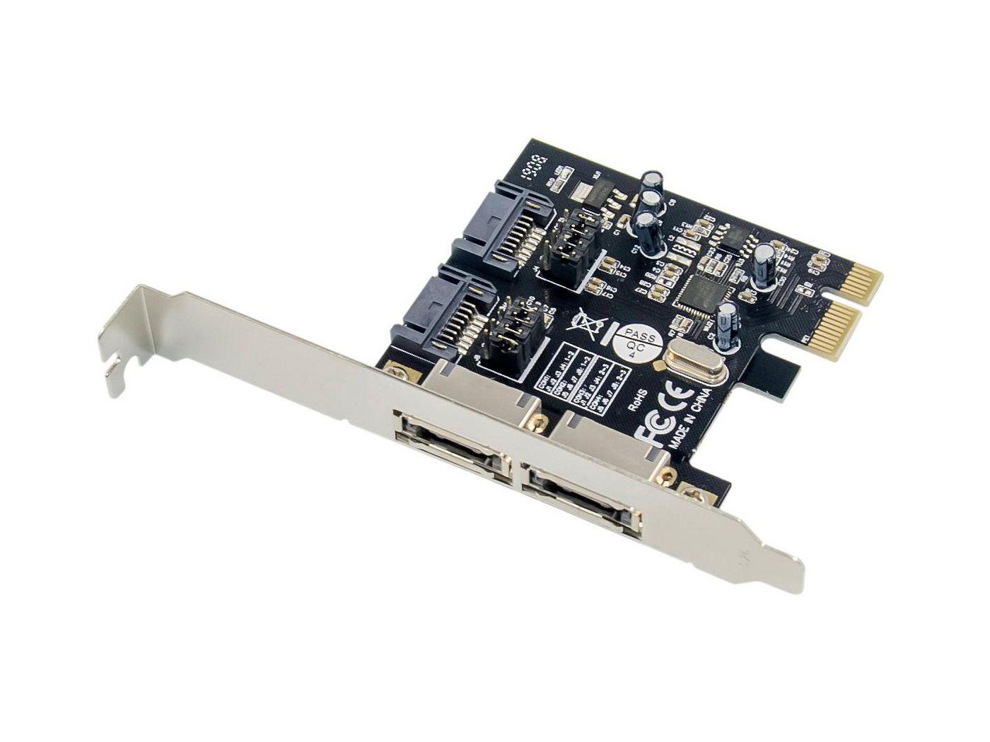 Conceptronic CSATA600EXI scheda di interfaccia e adattatore Interno SATA eSATA
