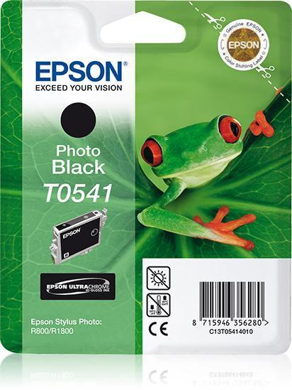 Materiale di consumo: Cartucce di inchiostro, Ultrachrome, T0541, Rana, Confezione singola, 1 x 13, - C13T05414010