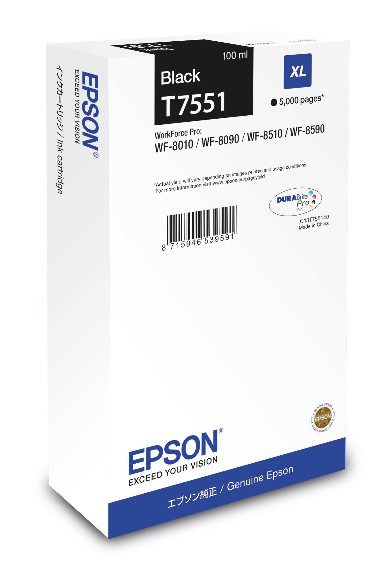 INK EPSON C13T755140 NERO...