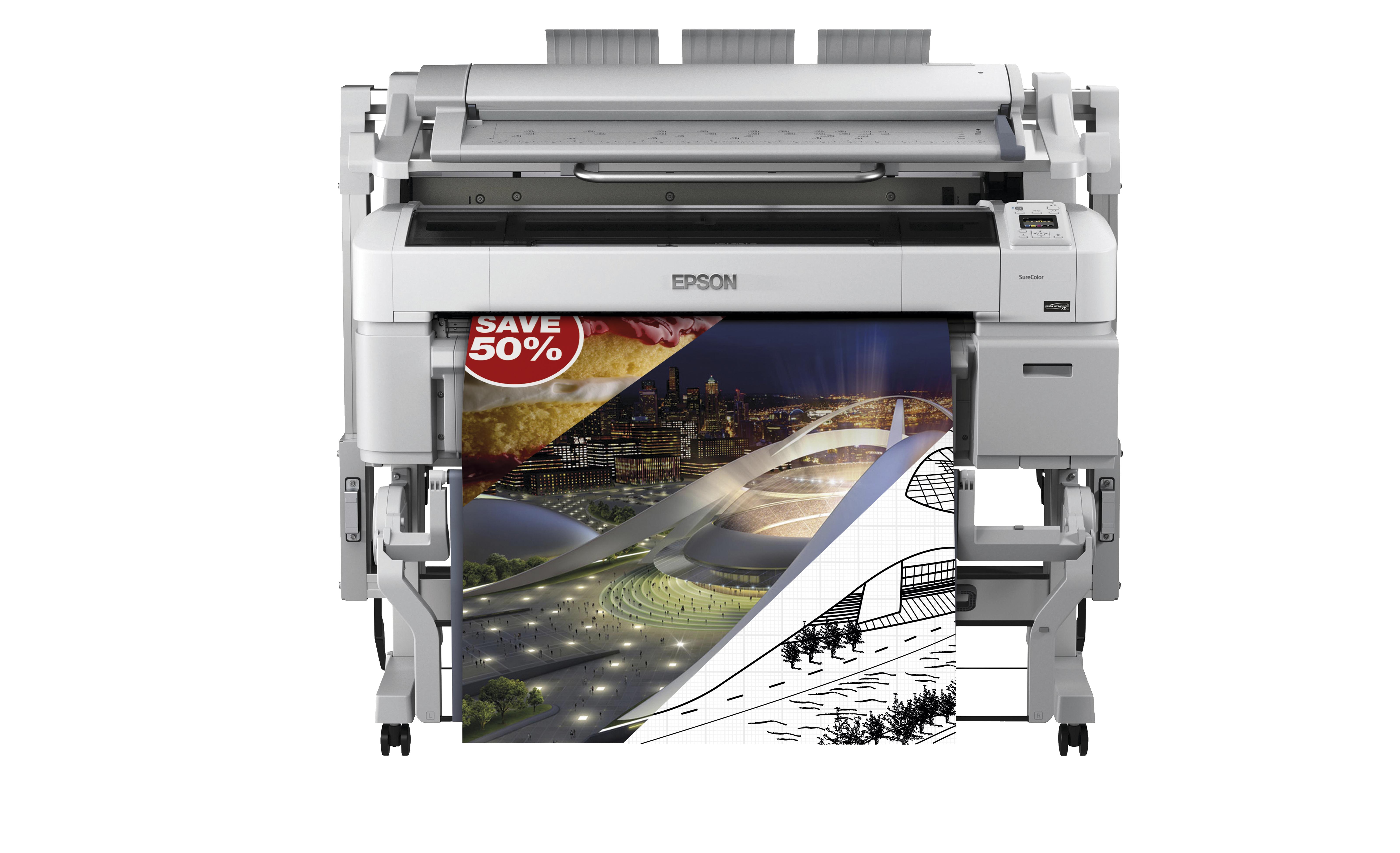 Epson SureColor SC-T5200 MFP HDD (SureColor SC-T5200 MFP With HDD - 36in )