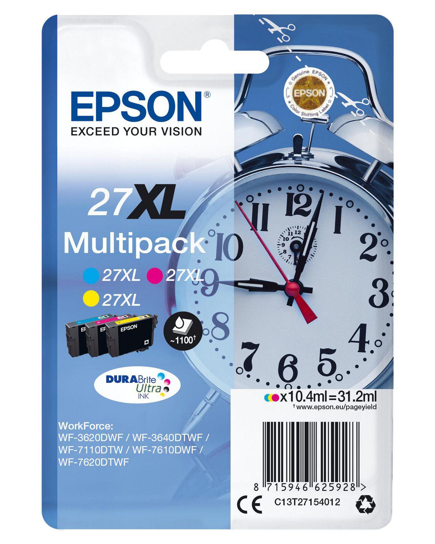 MULTIPACK EPSON 27XL 3C...
