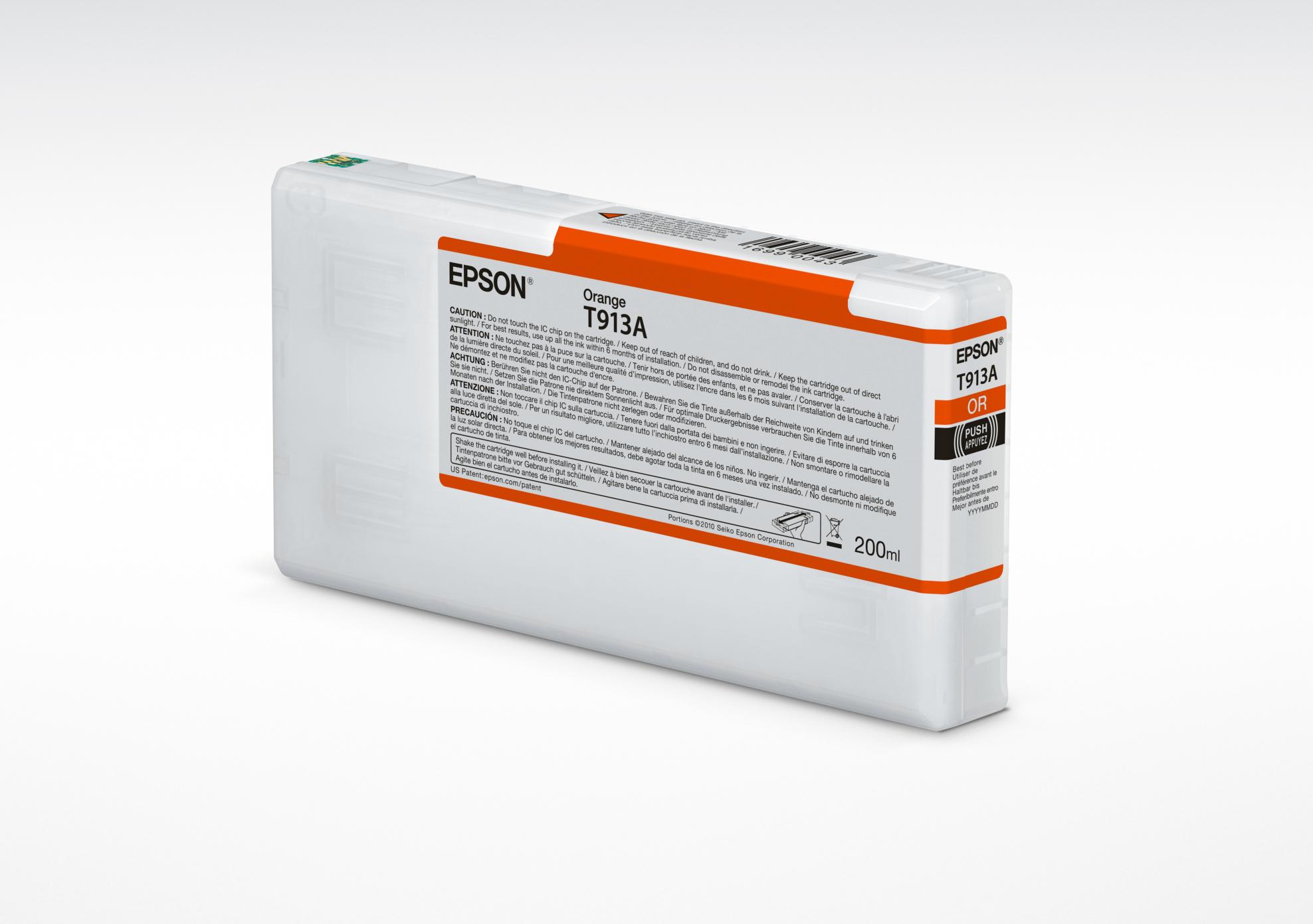Epson T913A Orange Ink...