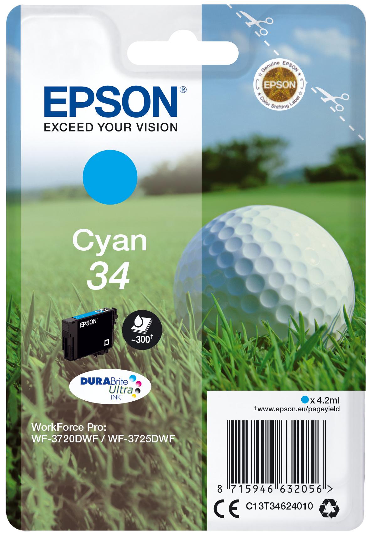 T34624020 INK CIAN.BL.WF PRO WF3720