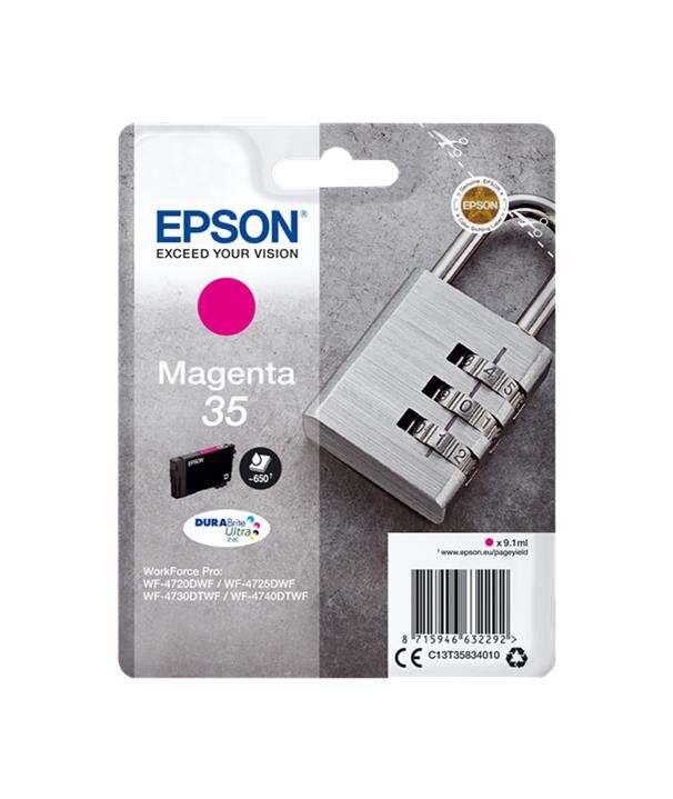 Epson Padlock Singlepack Magenta 35 DURABrite Ultra Ink