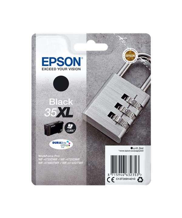 Epson Padlock Singlepack Black 35XL DURABrite Ultra Ink