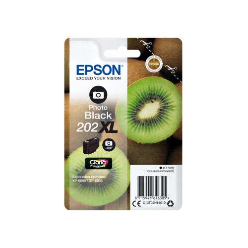Epson Kiwi Singlepack Photo Black 202XL Claria Premium Ink