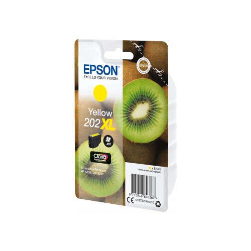 Epson Kiwi Singlepack Yellow 202XL Claria Premium Ink