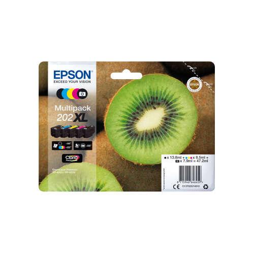 Epson Kiwi Multipack 5-colours 202XL Claria Premium Ink