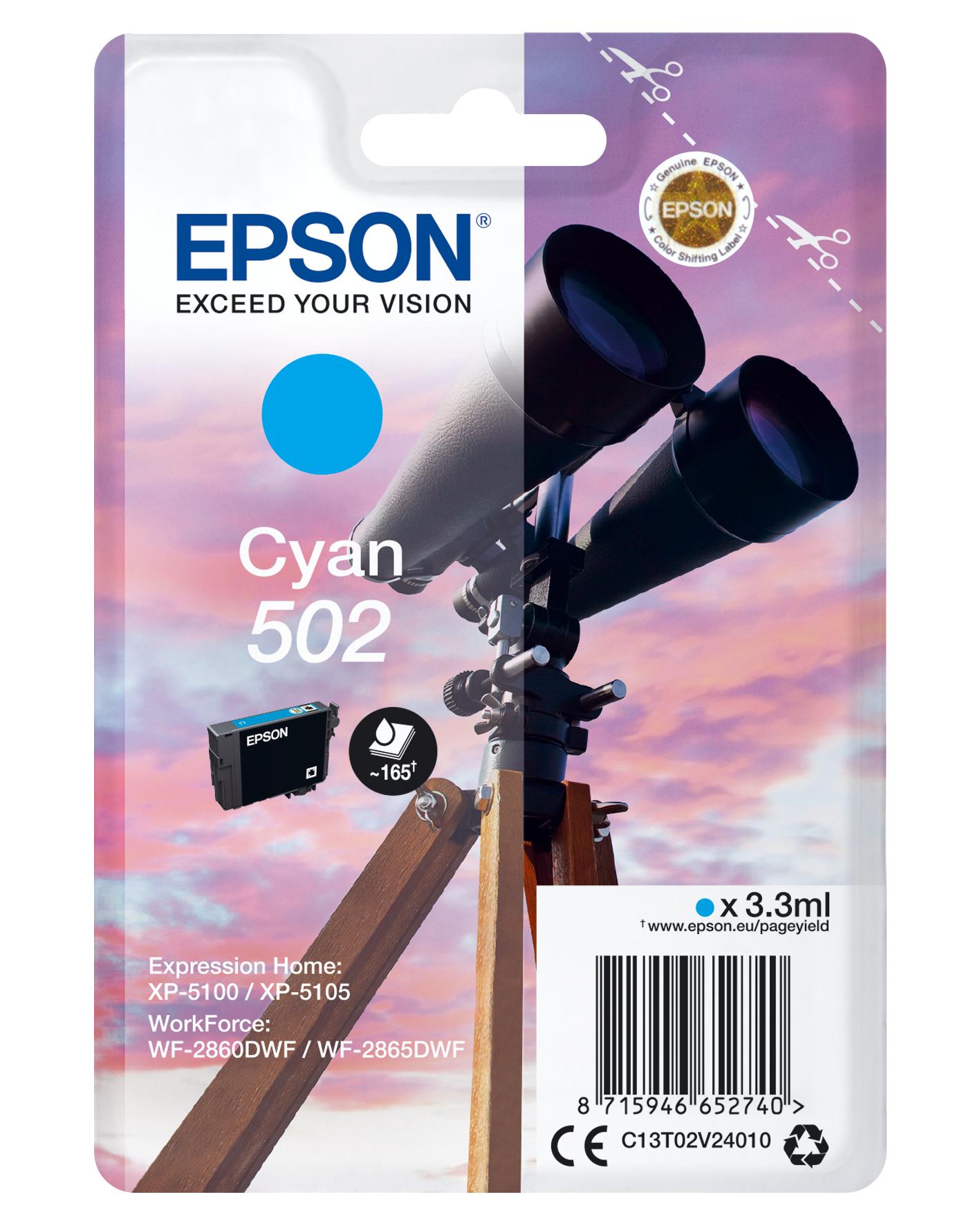 T02V24020 INK 502 CIANO BL STD