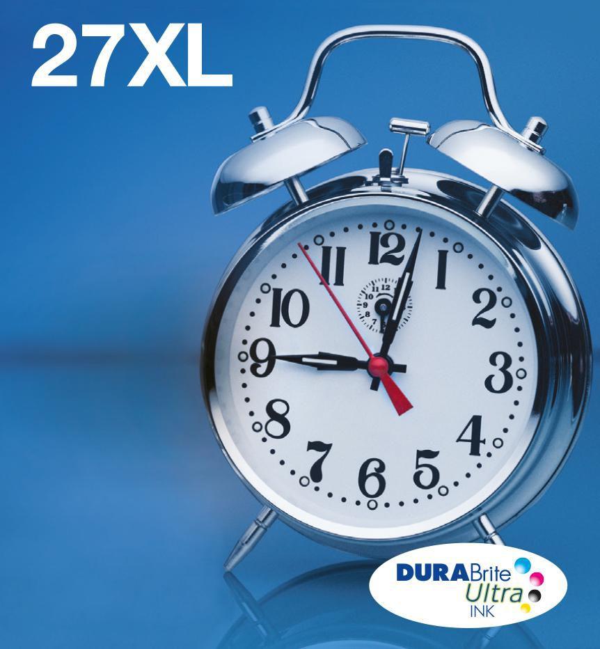 Epson Alarm clock Multipack Sveglia 3 colori Inchiostri DURABrite Ultra 27XL in confezione EasyMail Packaging