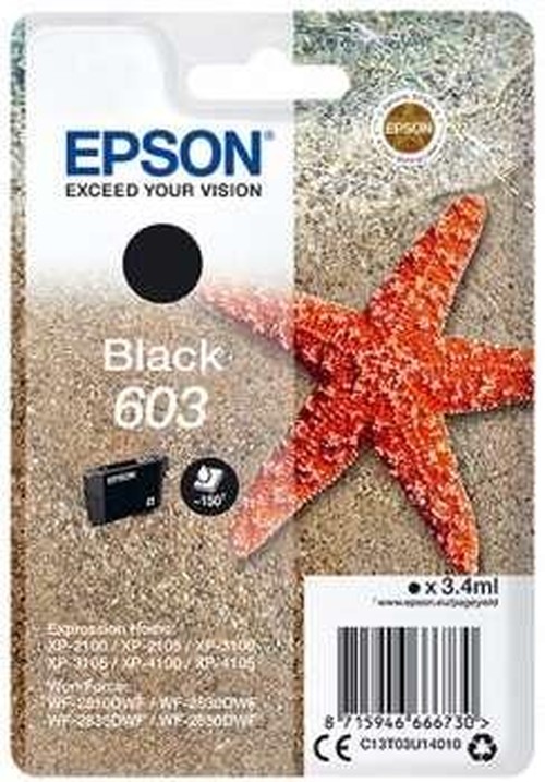 INK EPSON C13T03U14010 Nero...