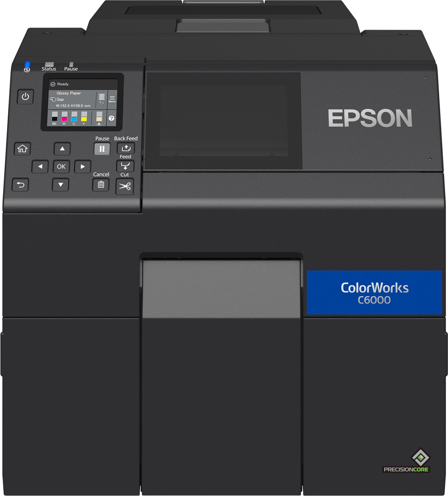 Stampante per etichette/CD Epson ColorWorks CW-C6000Ae [C31CH76102]