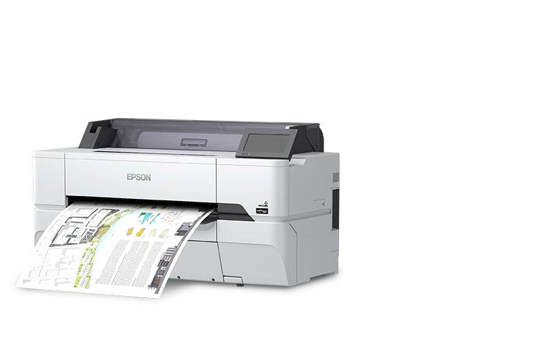 Epson SureColor SC-T3405N stampante grandi formati Wi-Fi A colori 2400 x 1200 DPI A1 594 x 841 mm Collegamento ethernet LAN (Su