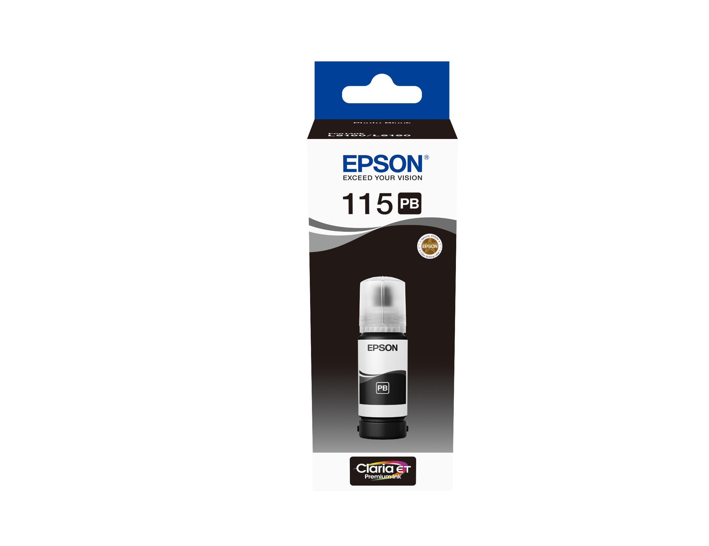 EPSON 115 EcoTank Photo Black ink bottle