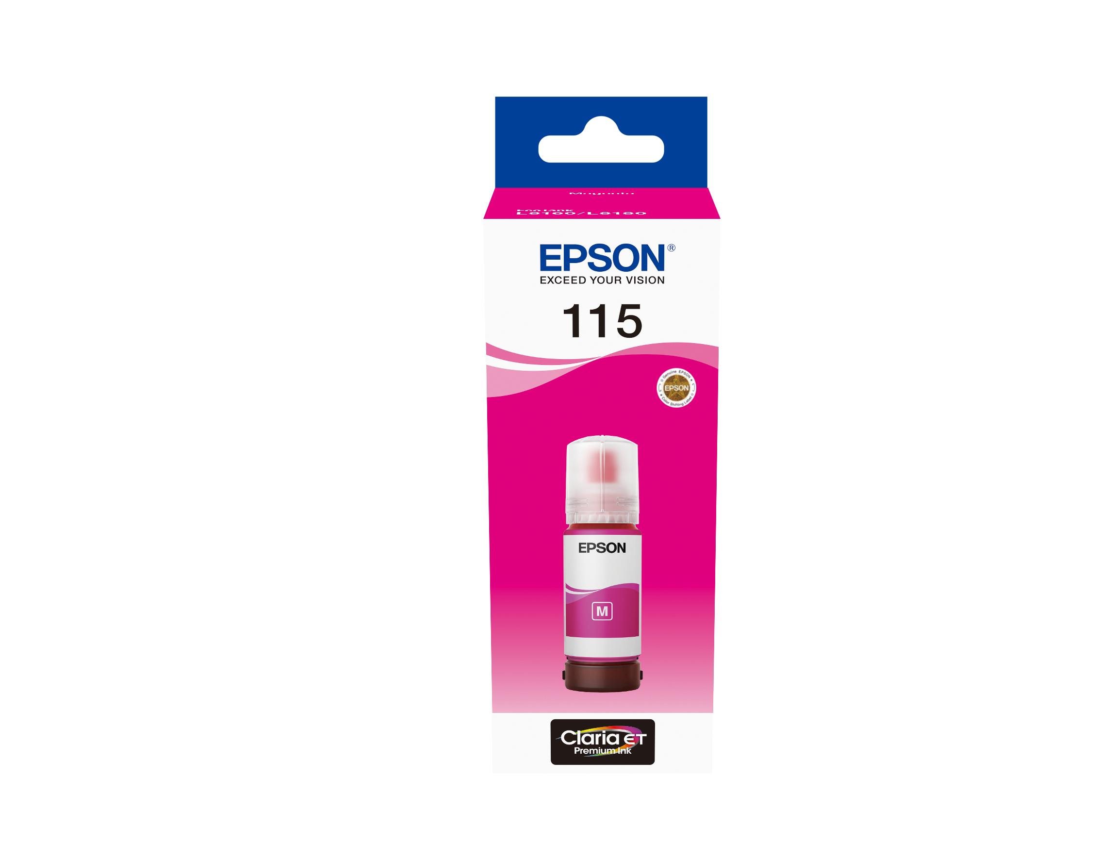 EPSON 115 EcoTank Magenta ink bottle