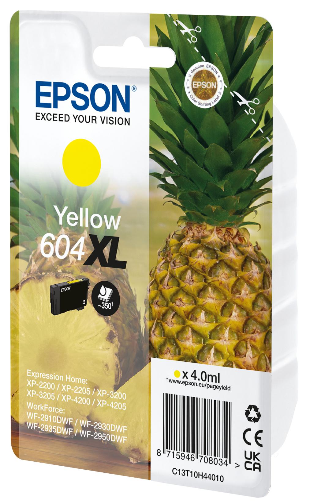 T10H44020 INK GIALLO 604 XL...