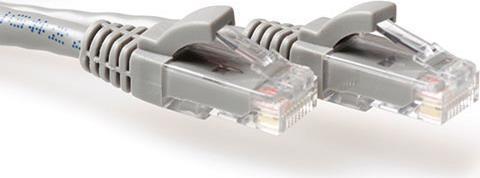 Act grigio 2,5 metri U/UTP CAT6 Cavo Patch SNAGLE IN CONNETTORI RJ45. CAT6 U/UTP SNAGLENS GY 2.50M (IS8053)