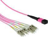 ACT 3 metri Multimodali 50/125 OM4 Fanout Patchcable 1 X MTP Female - 4 x LC Duplex 8 fibre. 3M 8x50/125 OM4 MTP/MPO (F) (RL784