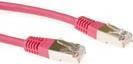Cavo patch F/UTP CAT5E ACT rosso da 15 metri con connettori RJ45. Cat5e f/utp lszh rosso 150 m (IB7551)