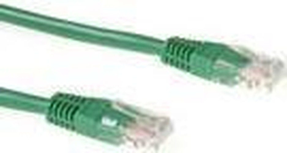 ACT IB8705 cavo di rete Verde 5 m Cat6