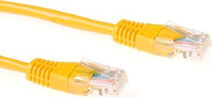 ACT IB8810 cavo di rete Giallo 10 m Cat6 U/UTP (UTP)
