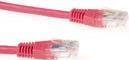 Cavo patch ACT rosso LSZH U/UTP CAT6 da 5 metri con connettori RJ45. Cat6 u/utp lszh rosso 500 m (IB9505)
