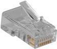 ACT RJ45 (8p/8C) Connettore modulo per cavo piatto. Connettore: RJ-45 (8p/8C) RJ45 Plug 8P8C Cavo modulare (TD108)