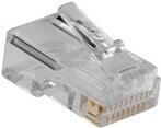 ACT RJ48 (10p/10C) Connettore modulo per cavo piatto. Connettore: RJ-48 (10p/10c) Plug RJ48 10p10c Cavo fangoso (TD110)
