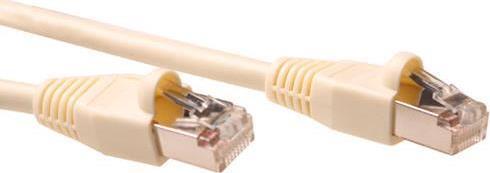 Act Ivory 10 metri SF/UTP Cat5E Cavo Patch SNAGLE IN CONNETTORI RJ45. CAT5E SF/UTP SNAGLESS IV 10.00M (IB7010)