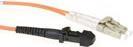 ACT da 3 metri LSZH MALIDE 62.5/125 Duplex di cavo patch in fibra OM1 con connettori MTRJ e LC. LC-MTRJ 62.5/125 duplex 3.00m (