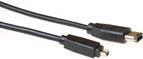 ACT Firewire IEEE1394 CAVO DI CONNETTIVO MASCHIO MASCHIO-4-pin maschio 4,50 m Firewire IEE1394 6M-4M 4,50 m (FW1450)
