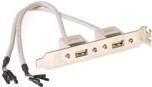 ACT SB2400 adattatore per inversione del genere dei cavi 8x Single Sockets 2x USB A Socket