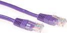 ACT UTP Cat6 Patch 10m cavo di rete Viola