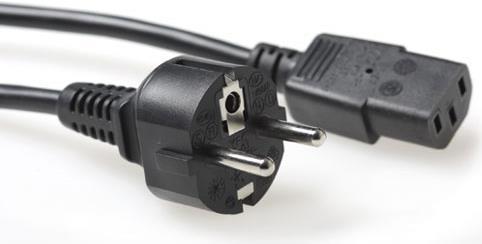 ACT AK5017 cavo di alimentazione Nero 2,5 m CEE7/7 Accoppiatore C13