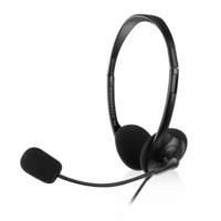 EWENT CUFFIE STEREO CON MICROFONO E CONTROLLO VOLUME EW3563