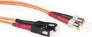 ACT RL2051 cavo InfiniBand e in fibra ottica 1,5 m SC ST Arancione