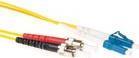 ACT 1 metro LSZH Singlemode 9/125 OS2 Fibra Patch Cavo duplex con connettori LC e ST. LC-ST 9/125 OS1 DUPLEX 1.00M (RL7901)