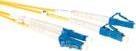 ACT LC-LC 9/125um OS1 Duplex 15 m (RL9951) Cavo in fibra ottica giallo LC LC da 15 m (RL9951)