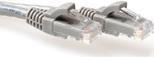 Cavo patch U/UTP CAT6A grigio ACT da 10 metri antigroviglio con connettori RJ45. Lunghezza cavo 10 m Cat6a u/utp antigroviglio