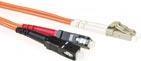 ACT da 30 metri LSZH MULTIMODE 50/125 DUPLEX CAVO POTTA FIBRO OM2 con connettori LC e SC. LC-SC 50/125 OM2 DUPLEX 30.00M (RL853