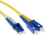 ACT da 30 metri LSZH Singlemode 9/125 Duplex cavo patch di fibra OS2 con connettori LC e SC. LC-SC 9/125 OS2 duplex 30.00m (RL8