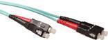 ACT da 3 metri LSZH MULTIMODE 50/125 OM3 Fibra Patch Cavo duplex con connettori SC. SC-SC 50/125 OM3 DUP 3,00m (RL3603)