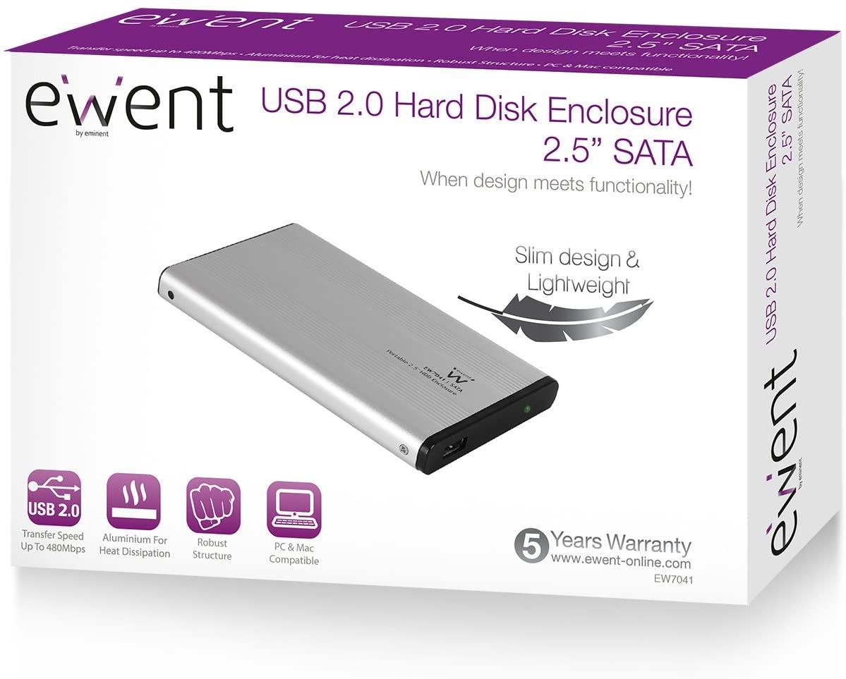 EWENT BOX PER HDD/SSD 25"...