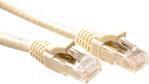 Act Ivory 0,5 metri UTP Cavo CAT5E Cavo di patch Livello con connettori RJ45. CAT5E U/UTP Component IV 0,50M (IK5400)